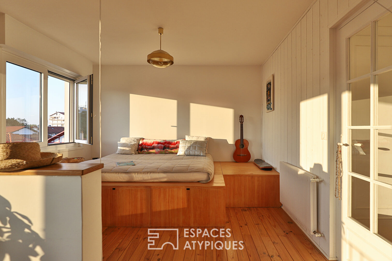 Appartement traversant quartier Aguilera à Biarritz