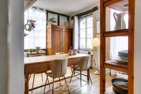 Duplex de charme sous les toits