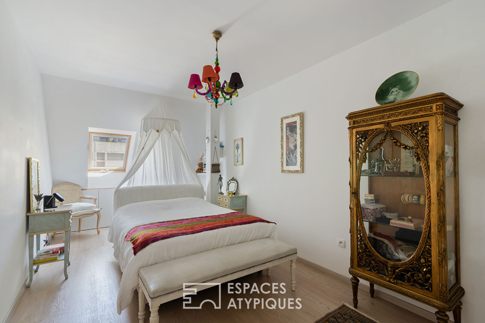 Top floor apartment facing the Adour