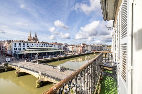 Charmant deux pièces avec vue d’exception sur la Nive