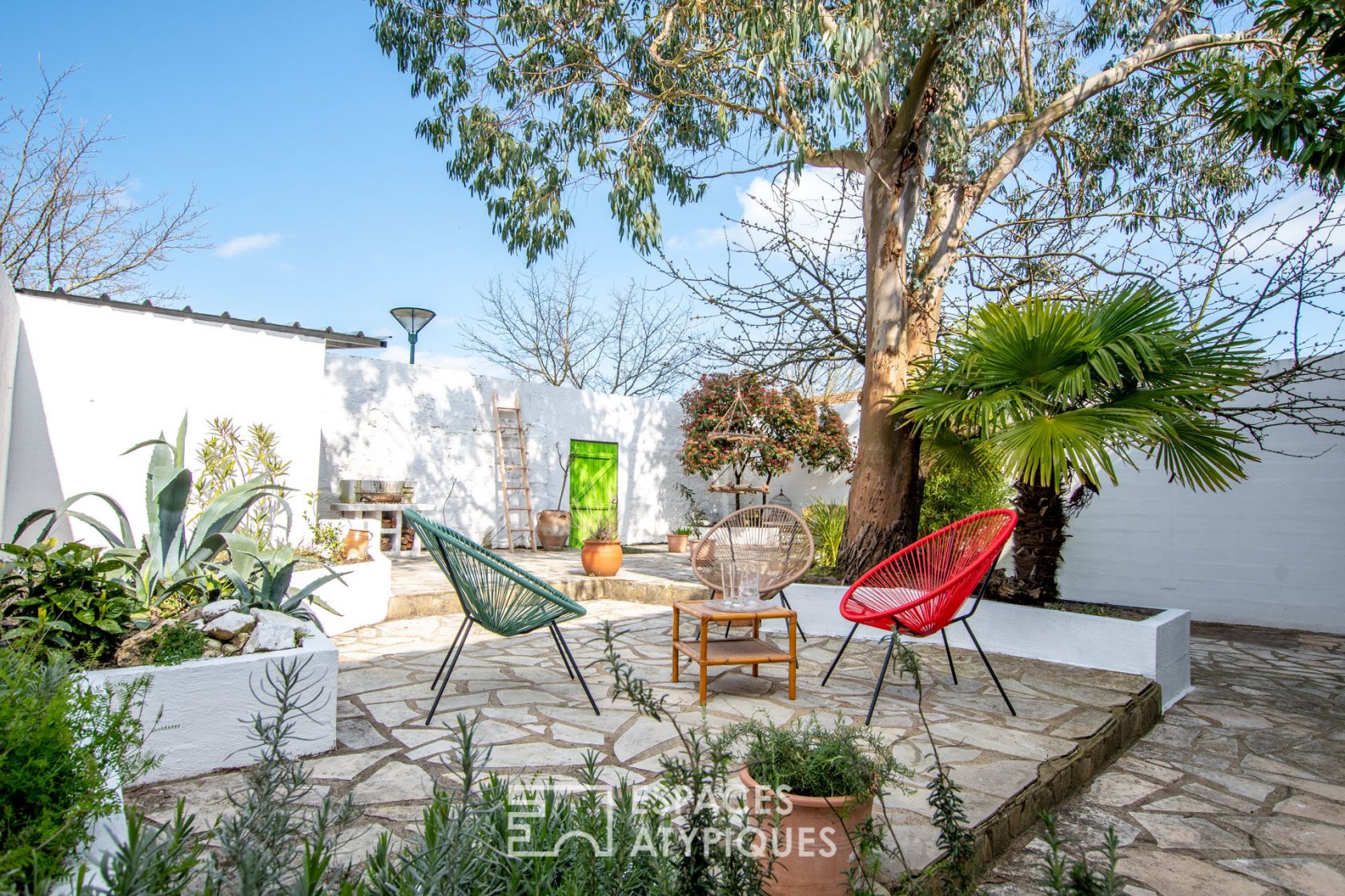 Renovated village house with Zen space