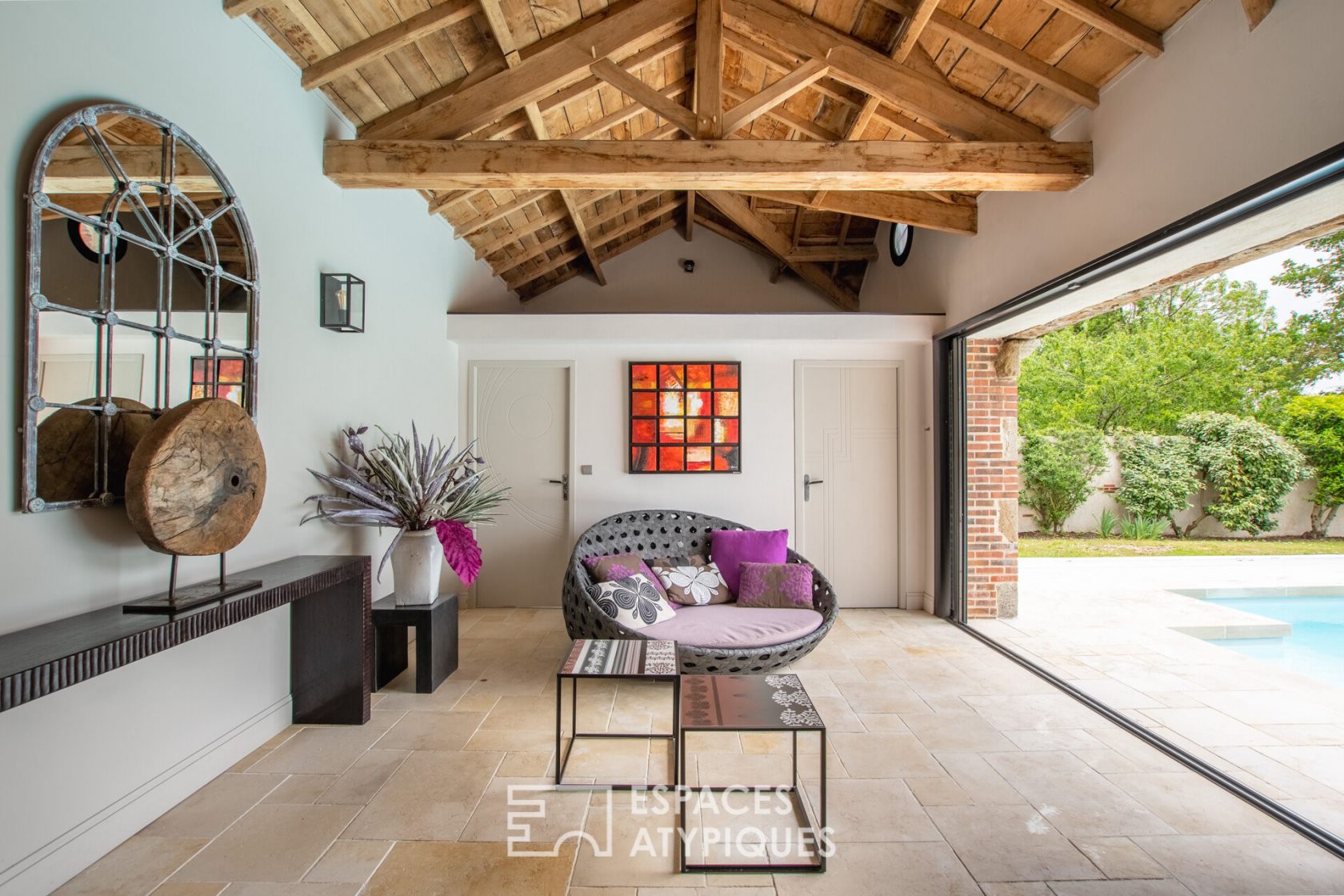 Maison de campagne au cadre bucolique