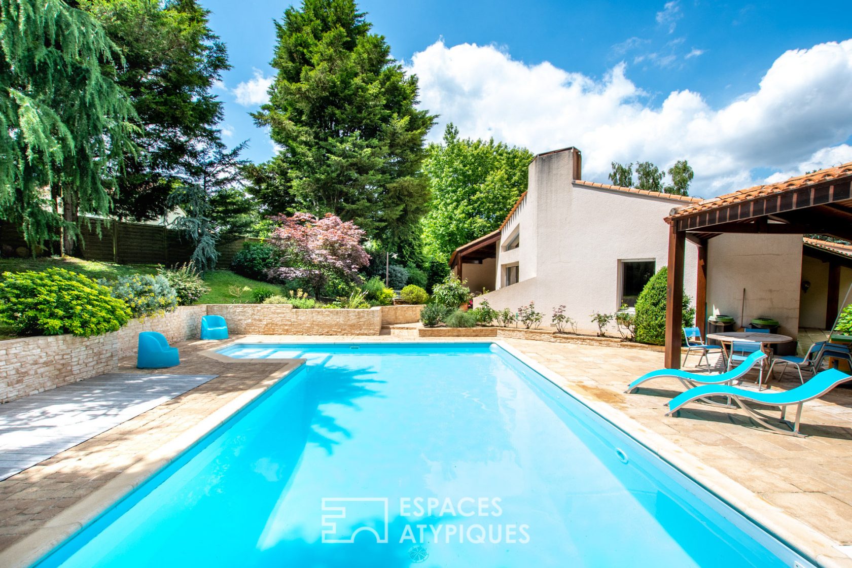 Maison contemporaine bucolique