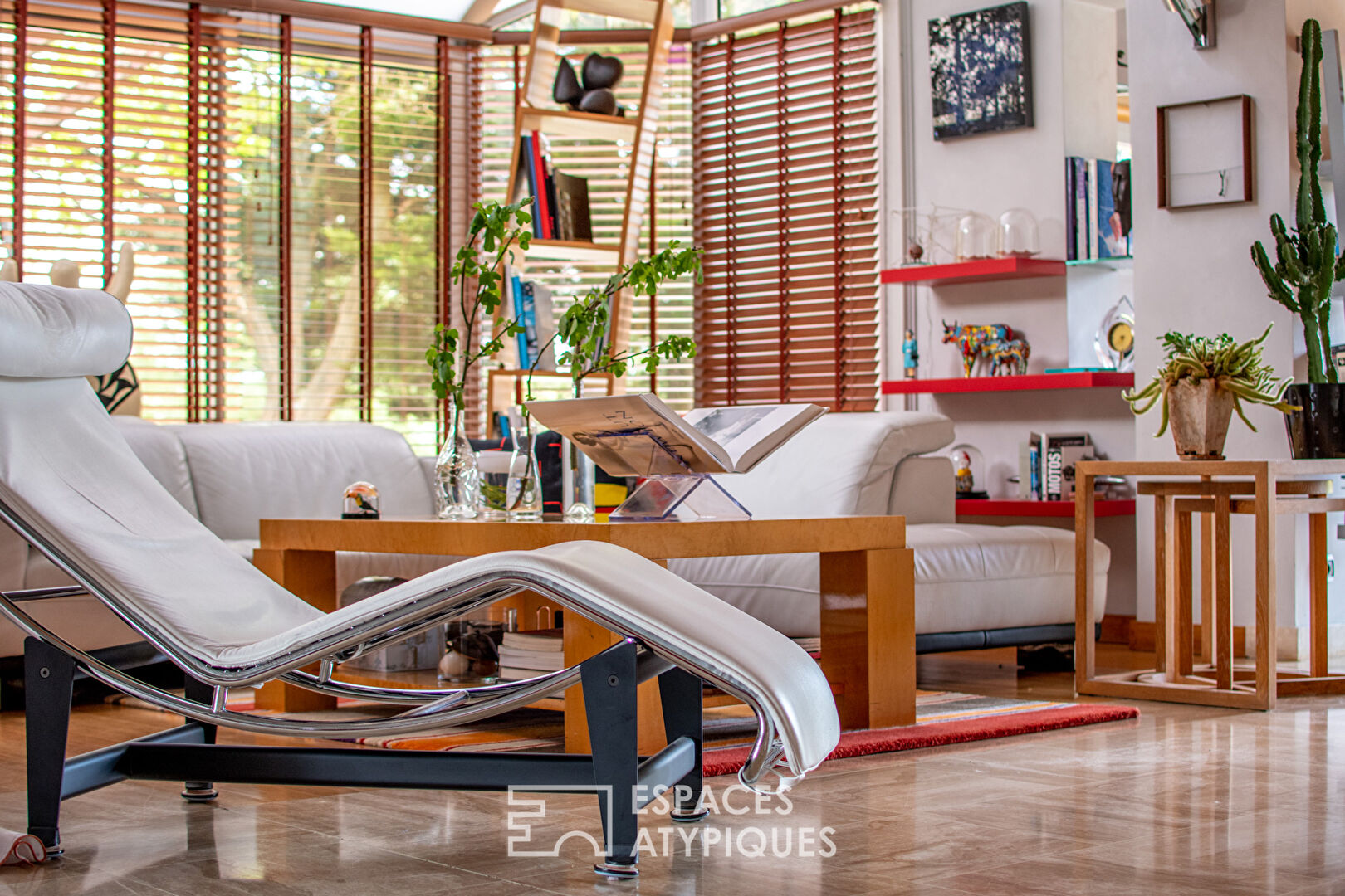 Maison d’architecte à l’environnement bucolique