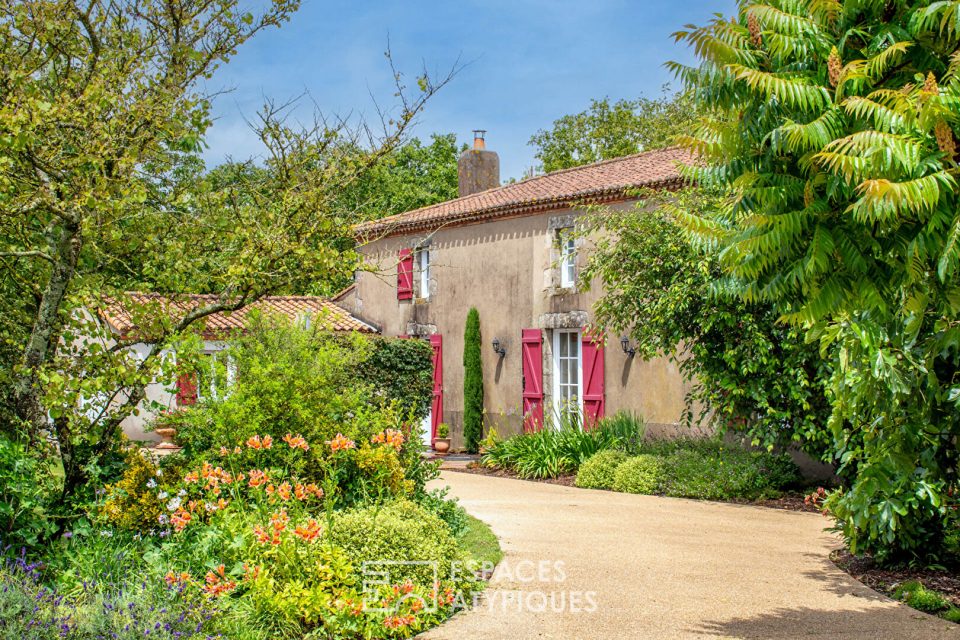 Maison de campagne avec son parc arboré