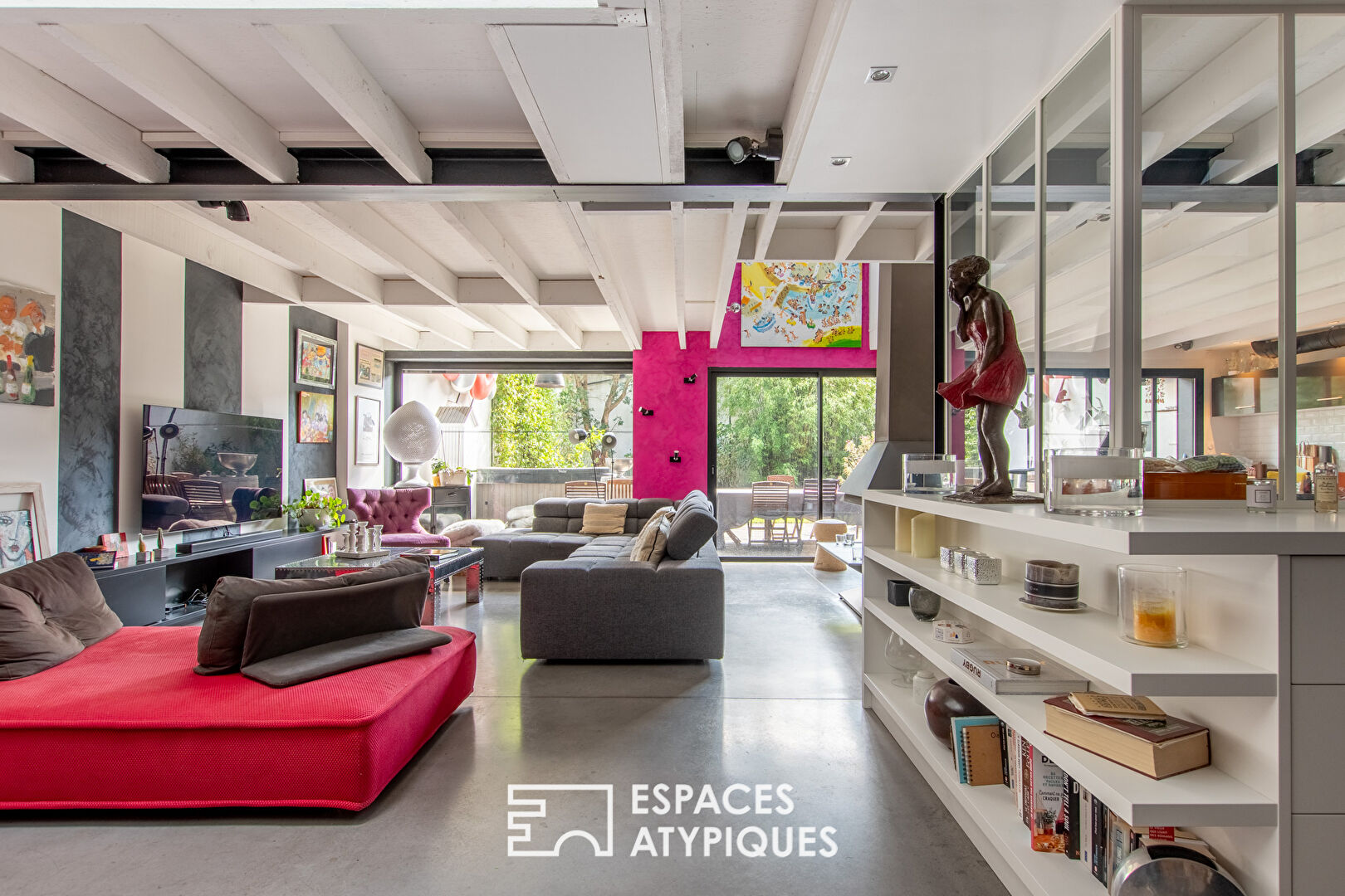 Loft avec terrasse et jardin