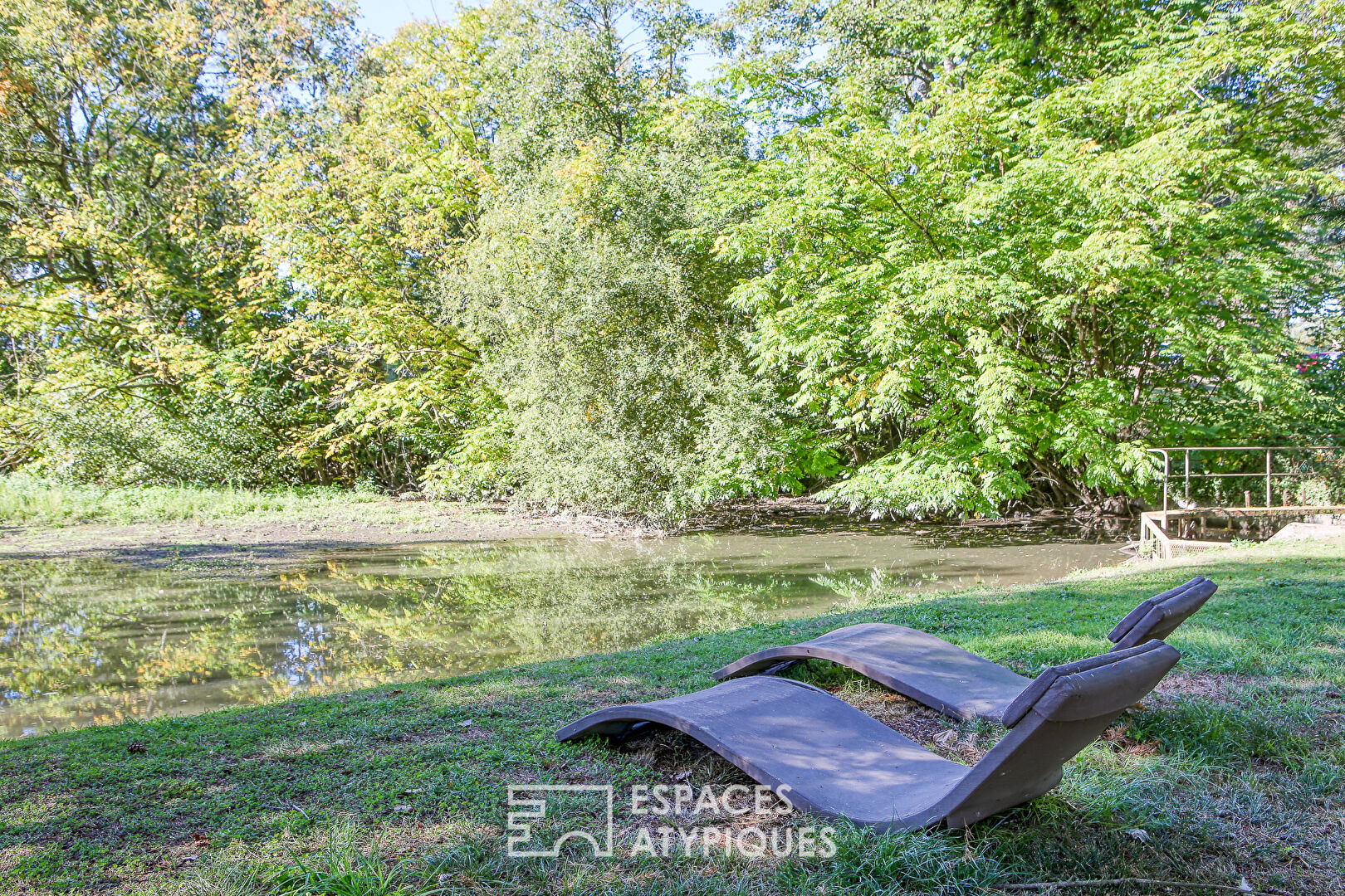 Maison d’architecte à l’environnement bucolique