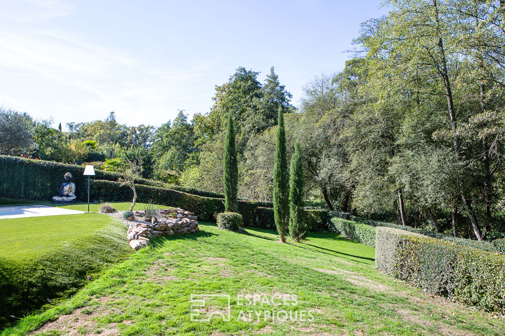 Maison d’architecte à l’environnement bucolique