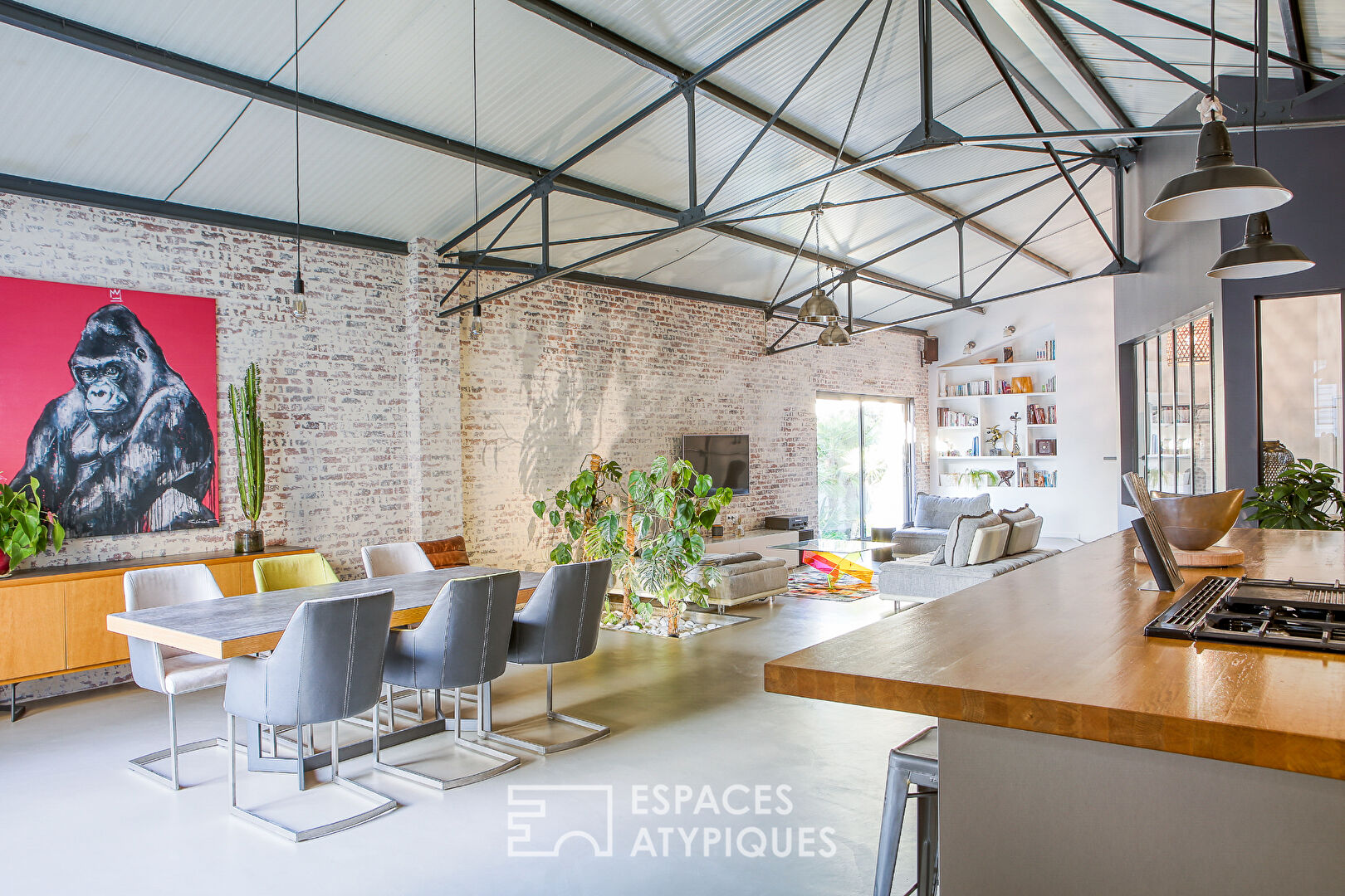 Maison Loft avec piscine
