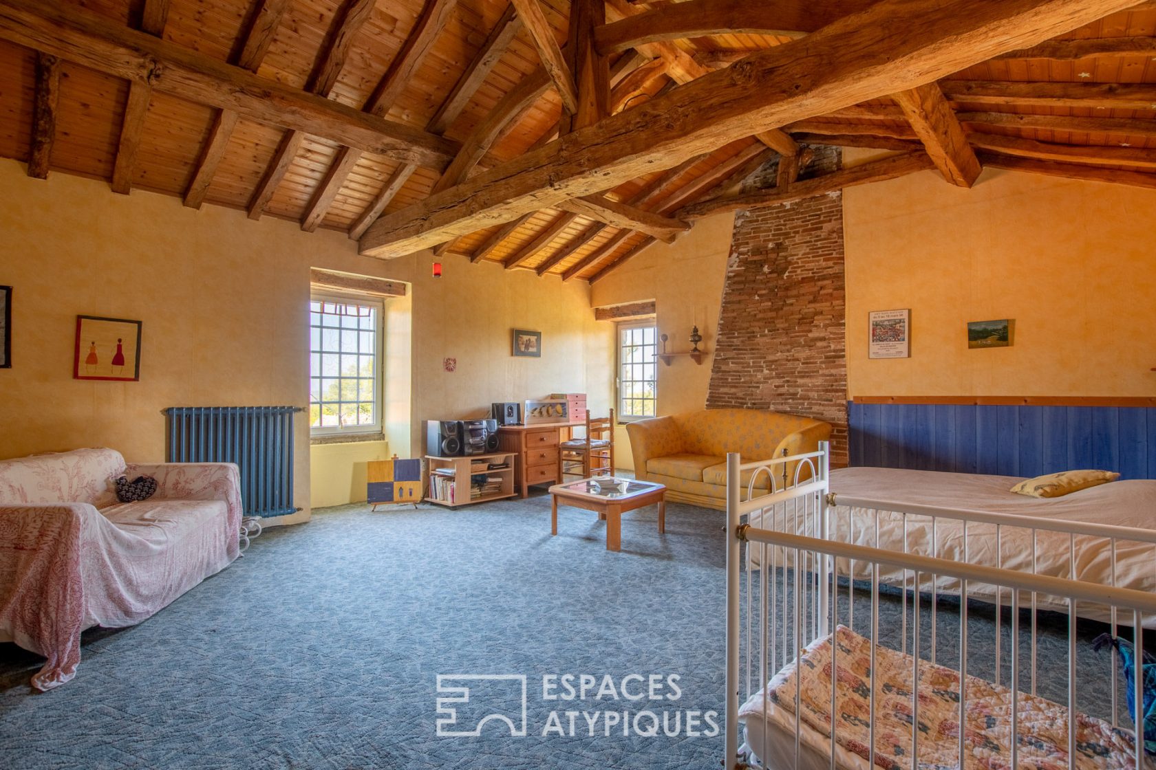 Maison de maître dans un cadre grandeur nature