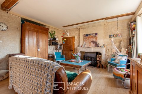 Maison bohème au coeur d’un charmant village