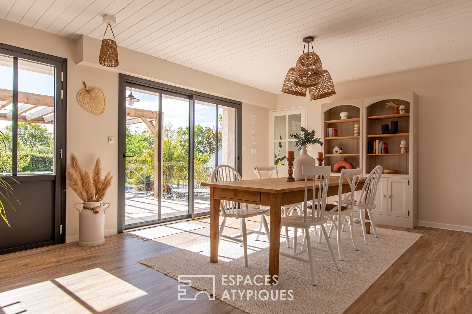 Renovated house that combines charm and a pleasant lifestyle