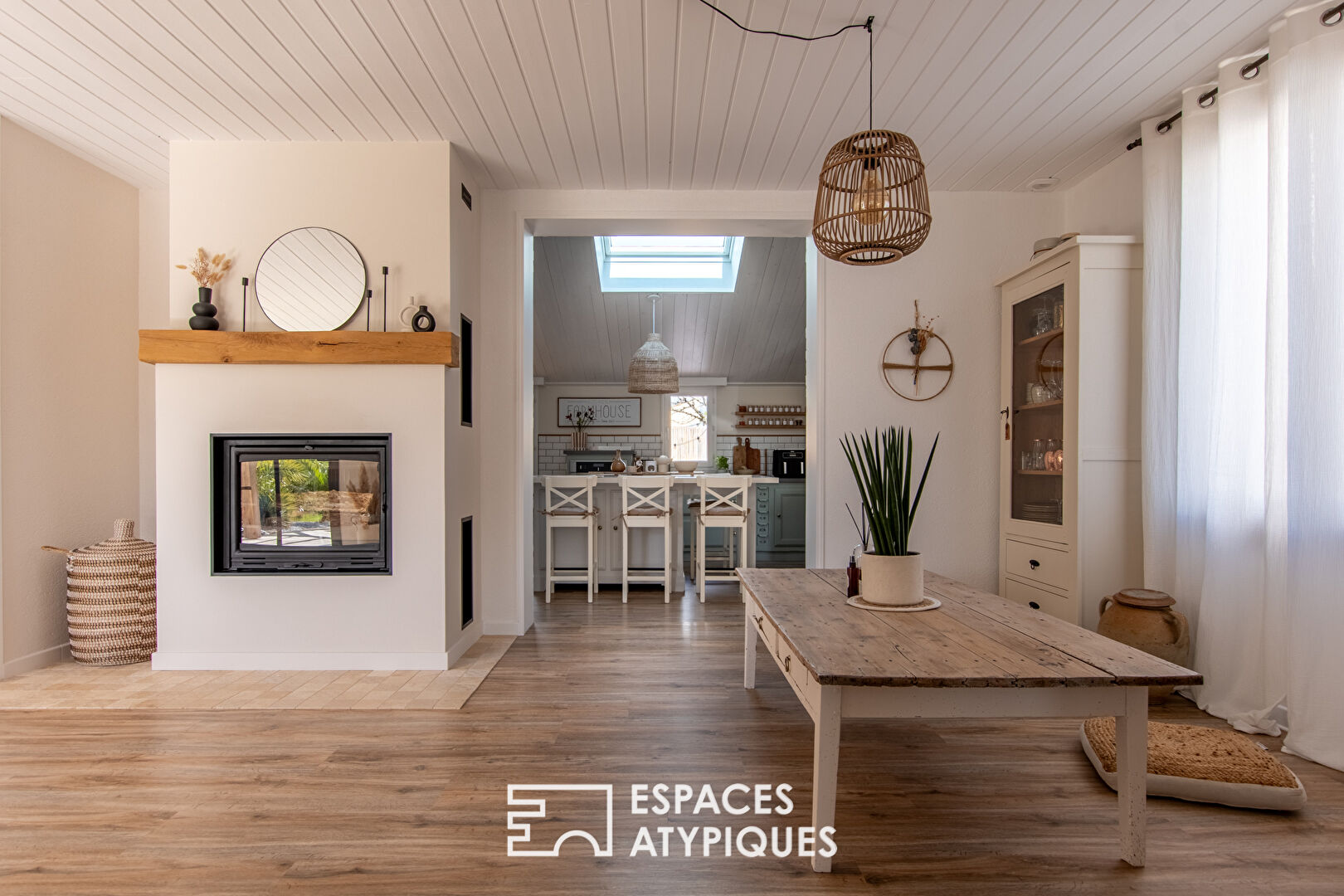 Renovated house that combines charm and a pleasant lifestyle