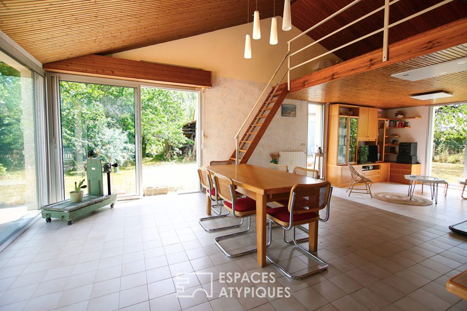 Maison d'architecte à réinterpréter