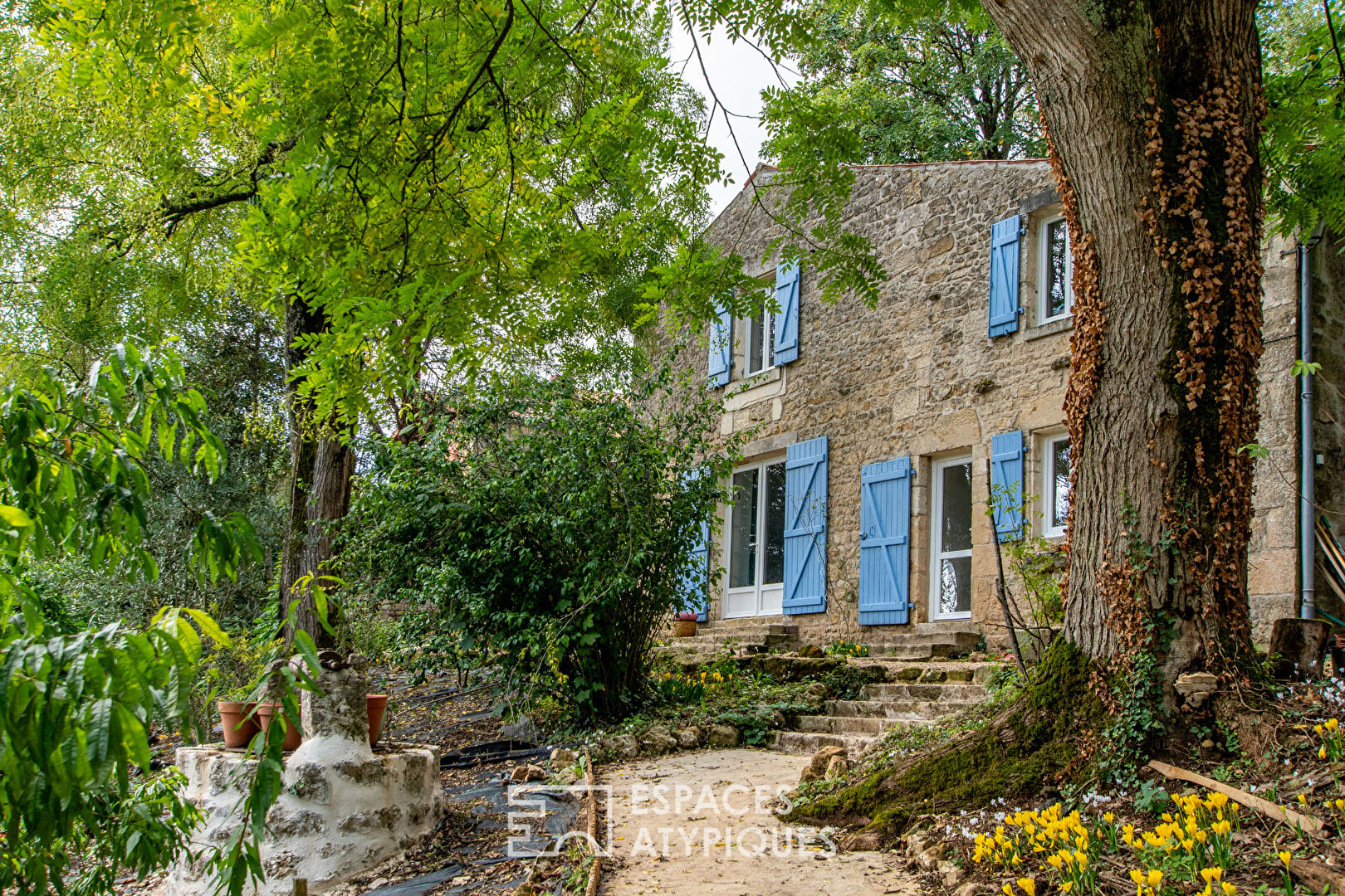 Charming stone house with spa