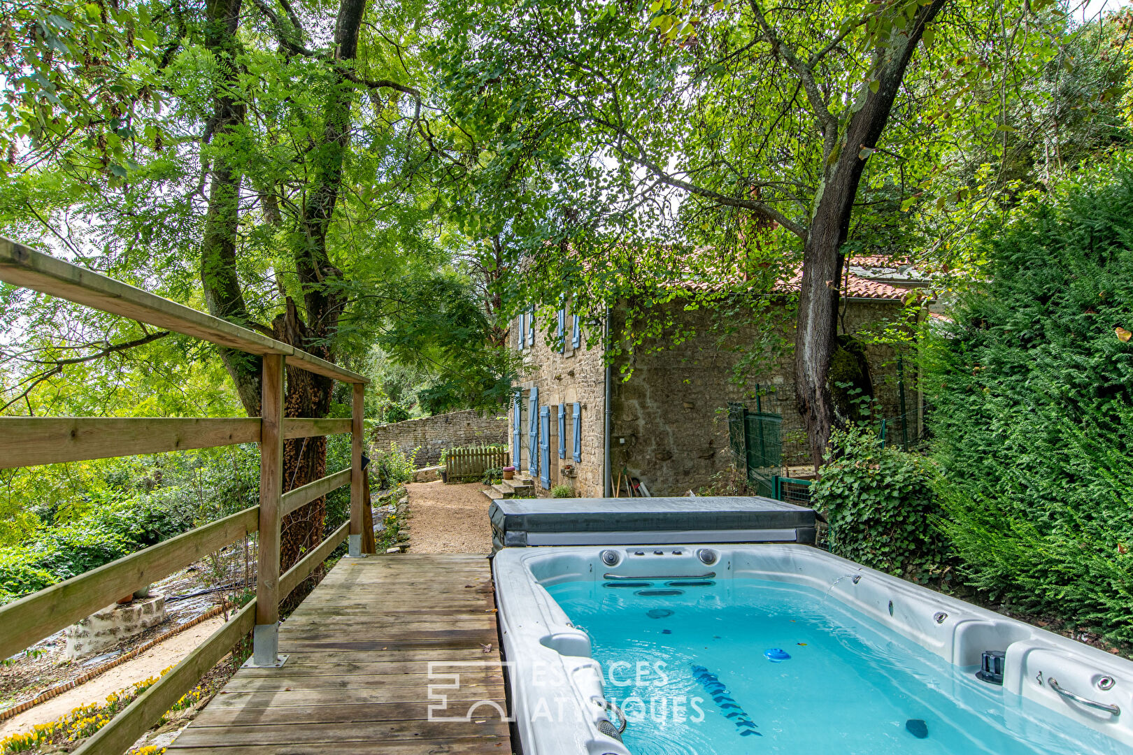Charming stone house with spa