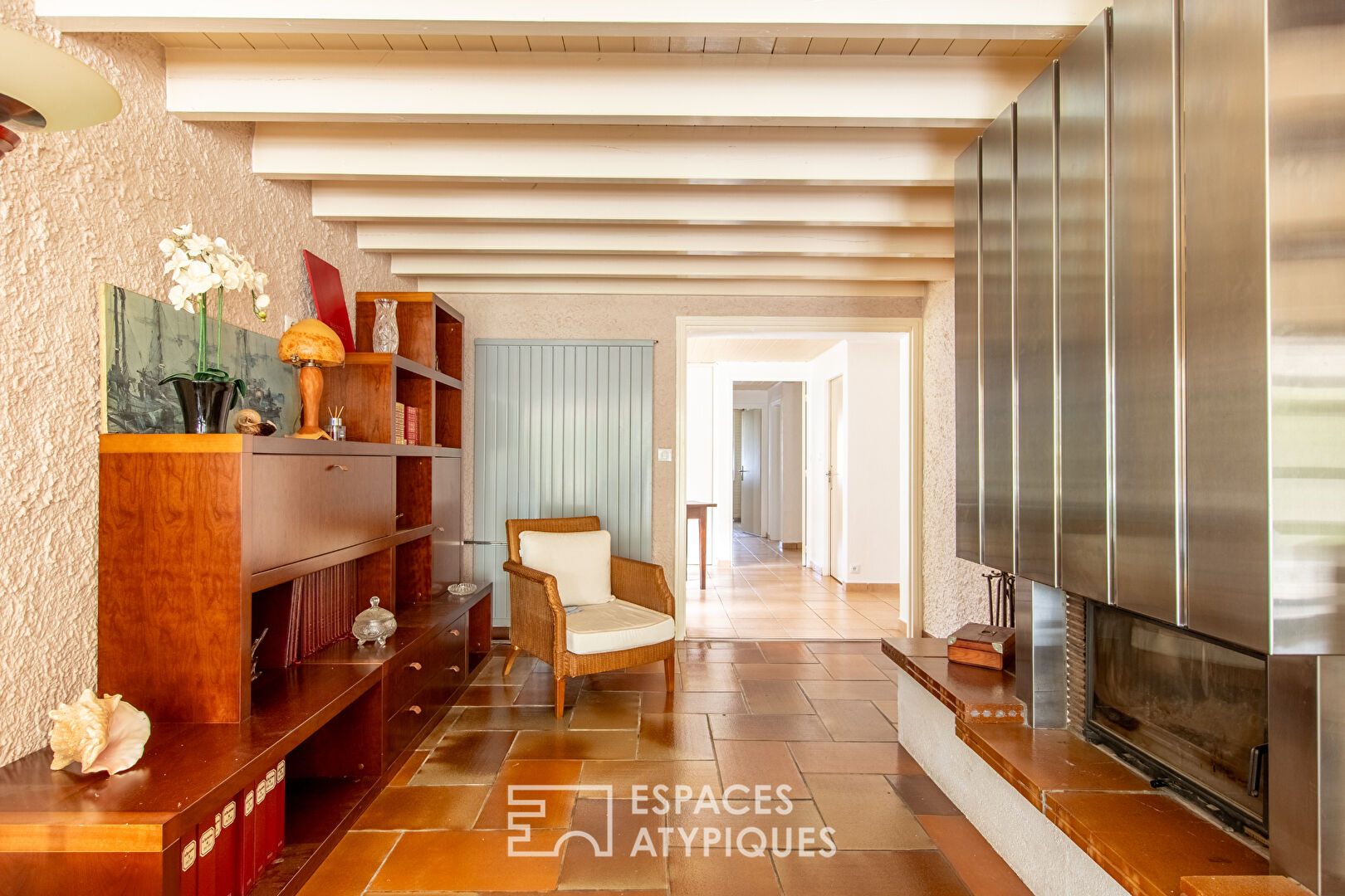 Maison d&rsquo;architecte avec parc paysager