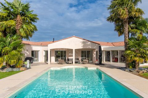 Belle villa méditerranéenne et sa maison d’amis