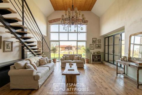 Authentique grange de caractère à réinventer