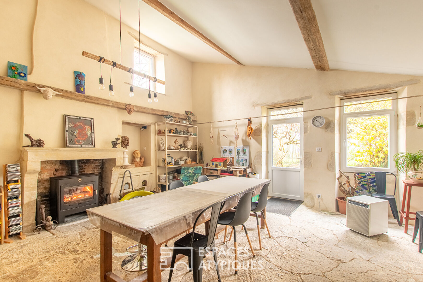 Grande maison de charme avec ateliers d’artistes