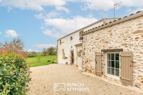 Maison ancienne sublimée : le charme en pleine nature