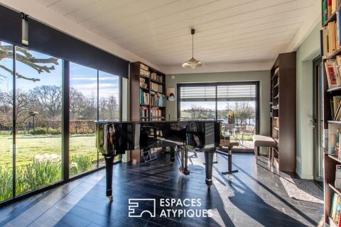 Propriété avec piscine dans un écrin de Verdure