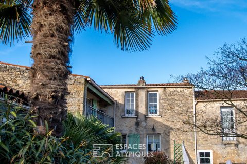 Maison familiale dans un ancien corps de ferme rénové