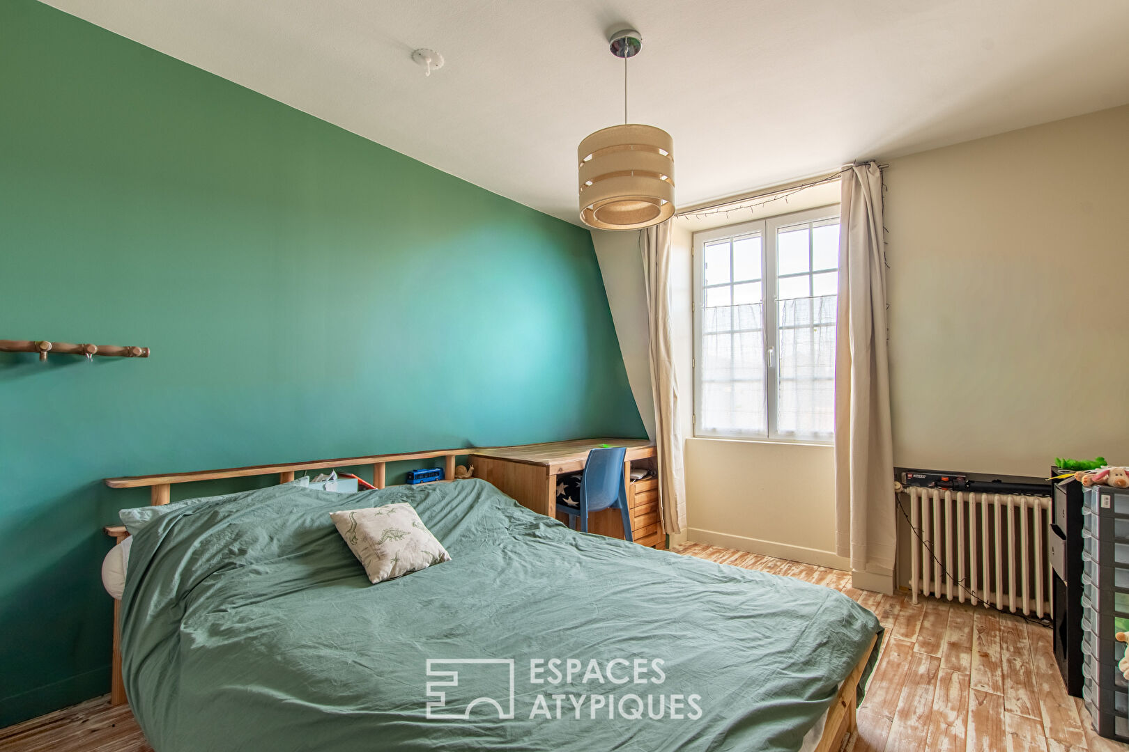 Maison familiale dans un ancien corps de ferme rénové