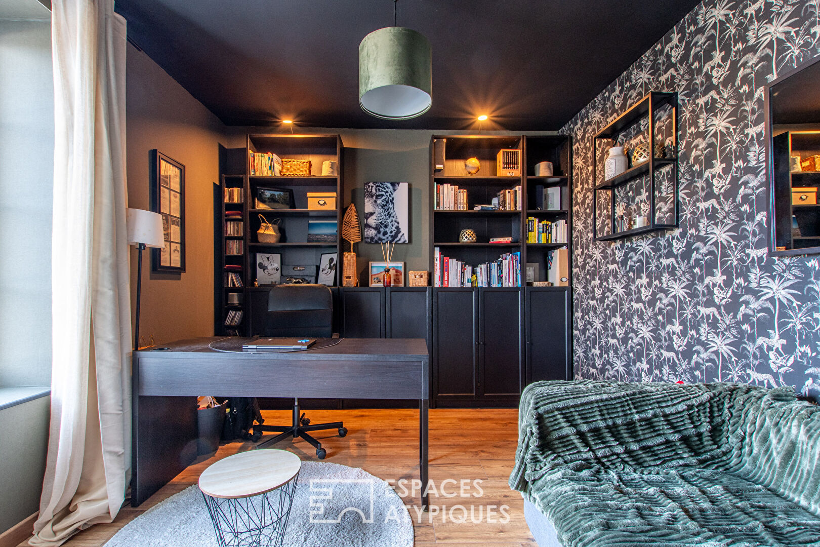 Maison familiale dans un ancien corps de ferme rénové