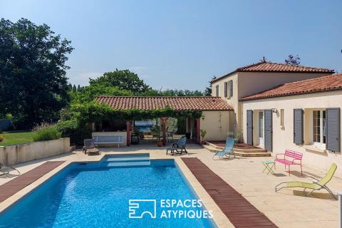 Demeure de caractère avec piscine