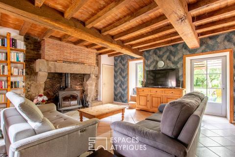 Authentique maison de campagne : longère de caractère au coeur de la Vendée