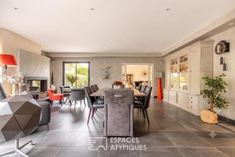 Demeure contemporaine de prestige et son oasis de bien-être