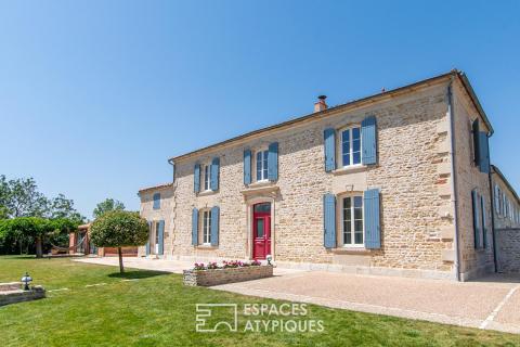 Grande propriété de charme et ses logements locatifs