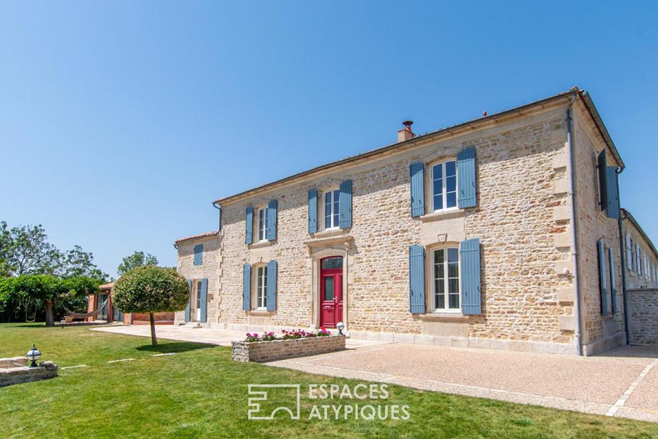 Grande propriété de charme et ses logements locatifs