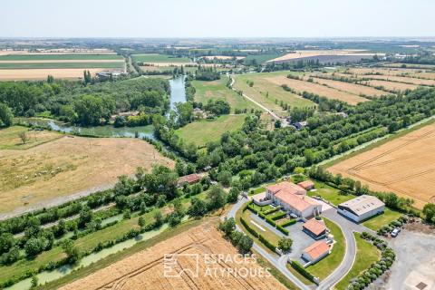 Large, charming property and its rental accommodations