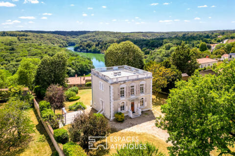 Propriété bourgeoise d’exception avec sa maison d’amis et ses terrains constructibles