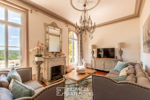 Propriété bourgeoise d&rsquo;exception avec sa maison d&rsquo;amis et ses terrains constructibles