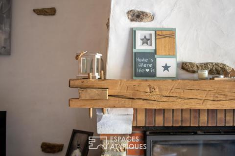 Grange du XXème siècle entièrement rénovée avec vue sur la Vie