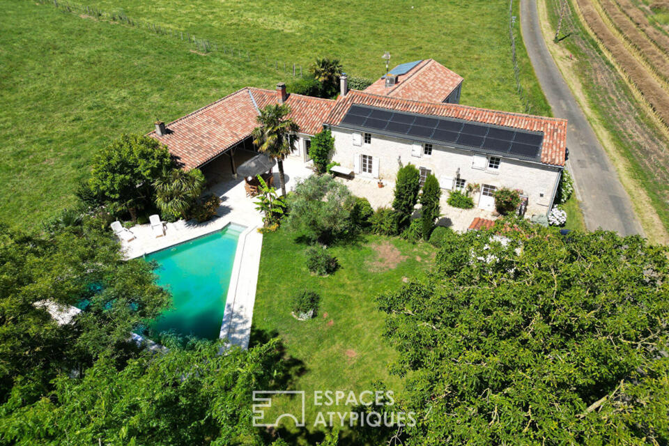Maison de charme avec piscine