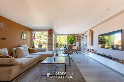 L&rsquo;exception : belle maison bourgeoise et son extension contemporaine en coeur de ville