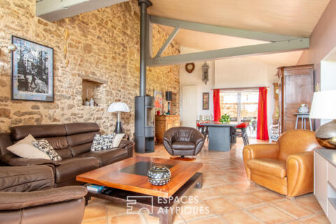 Propriété de caractère avec gîte au coeur du bocage vendéen