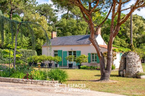 Belle propriété et sa maison d’invités en bord de mer