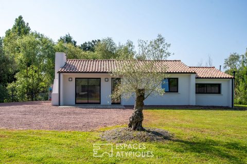 Maison rénovée en bord de mer