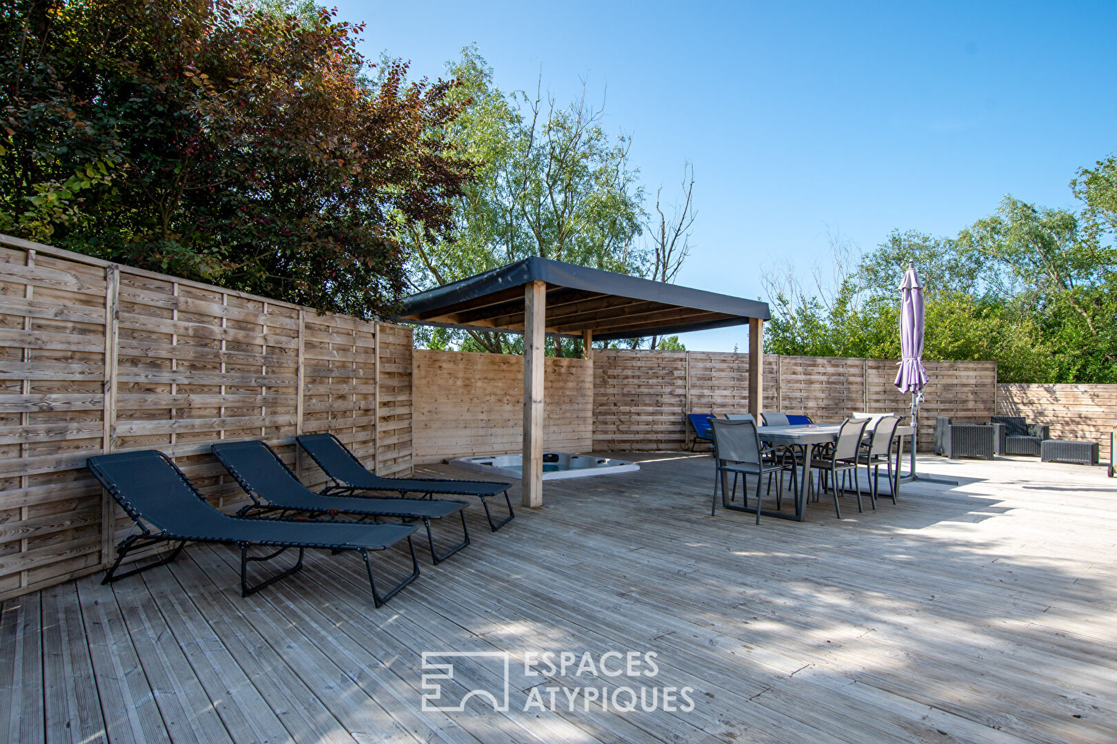 Maison rénovée en bord de mer