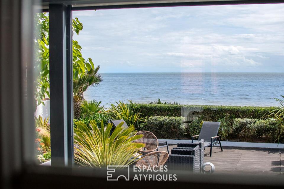 Maison de charme avec accès privé à la plage