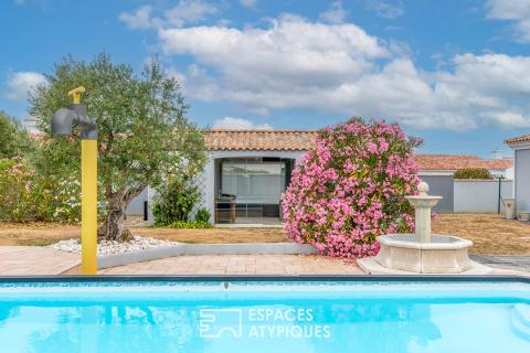 High-end property with generous volumes