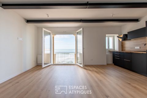 Appartement entièrement rénové et sa vue mer