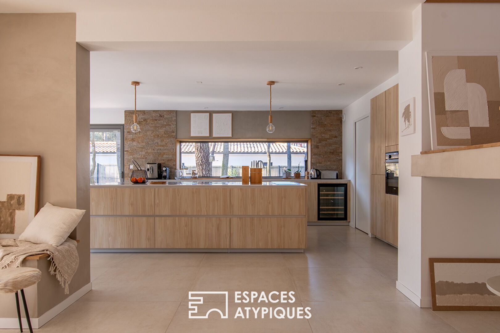 Villa d’architecte contemporaine à 400 m de l’océan