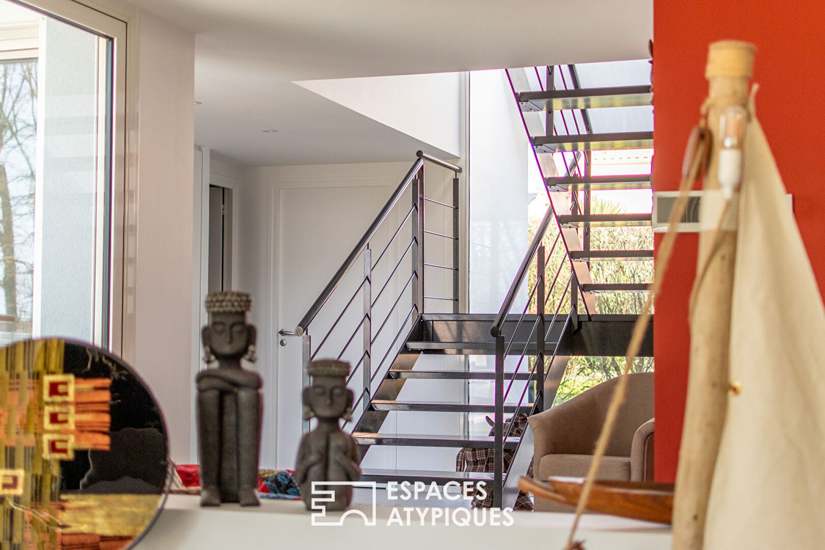 Villa contemporaine et jardin secret à deux pas de l’océan
