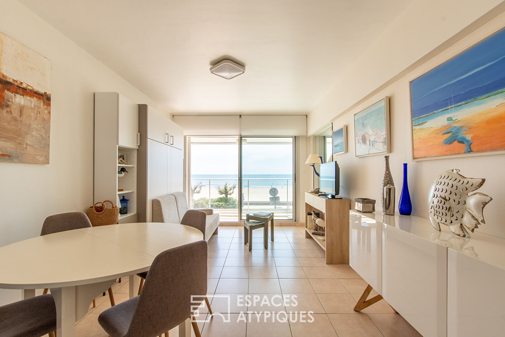 Studio face à l’océan au coeur du remblai des Sables d’Olonne